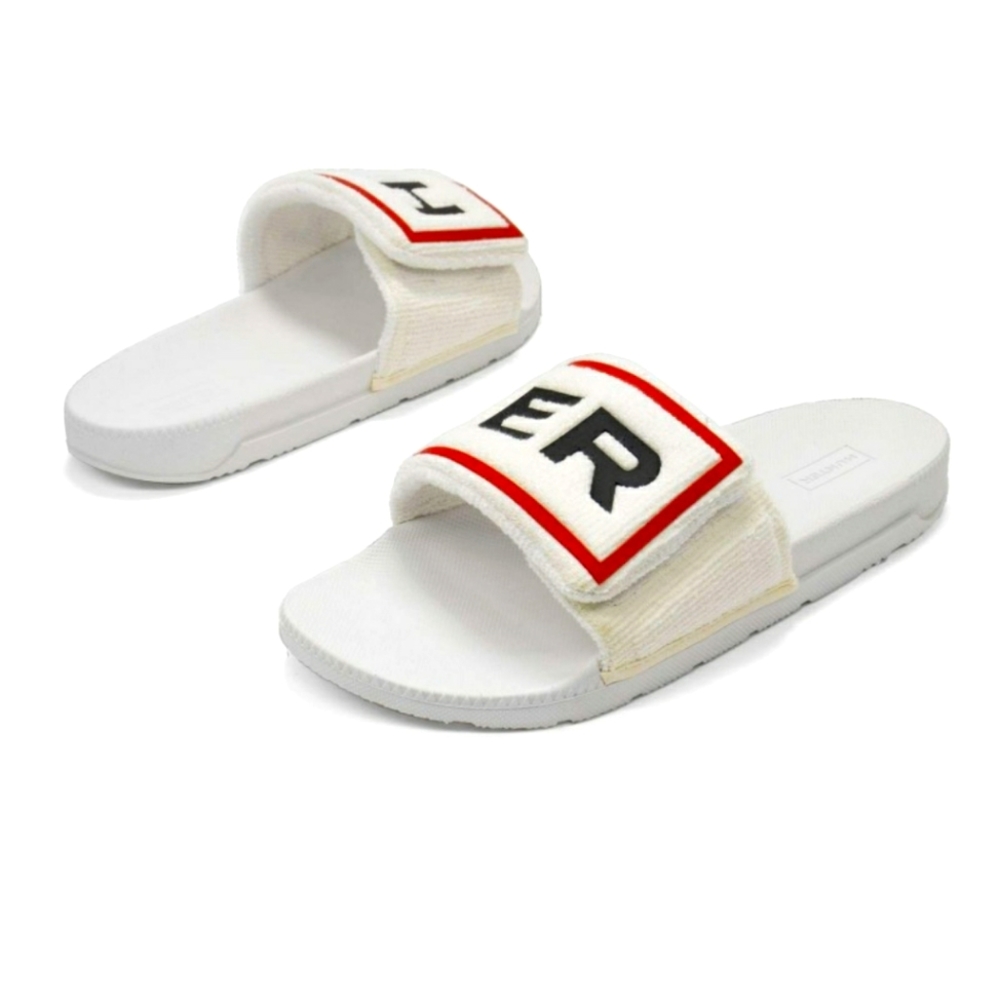 NWOT Women's Hunter Terry Slides